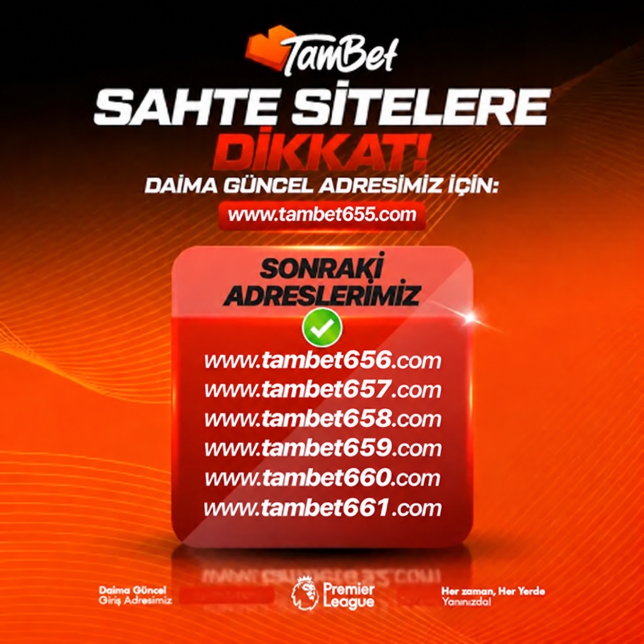 Sahte Sitelere Dikkat